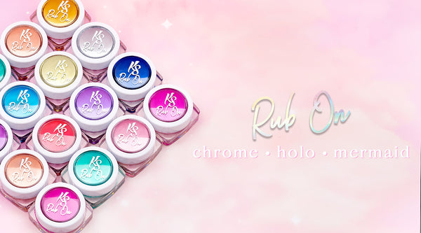 Chrome Nail Powder | Rub On Collection - Kiara Sky