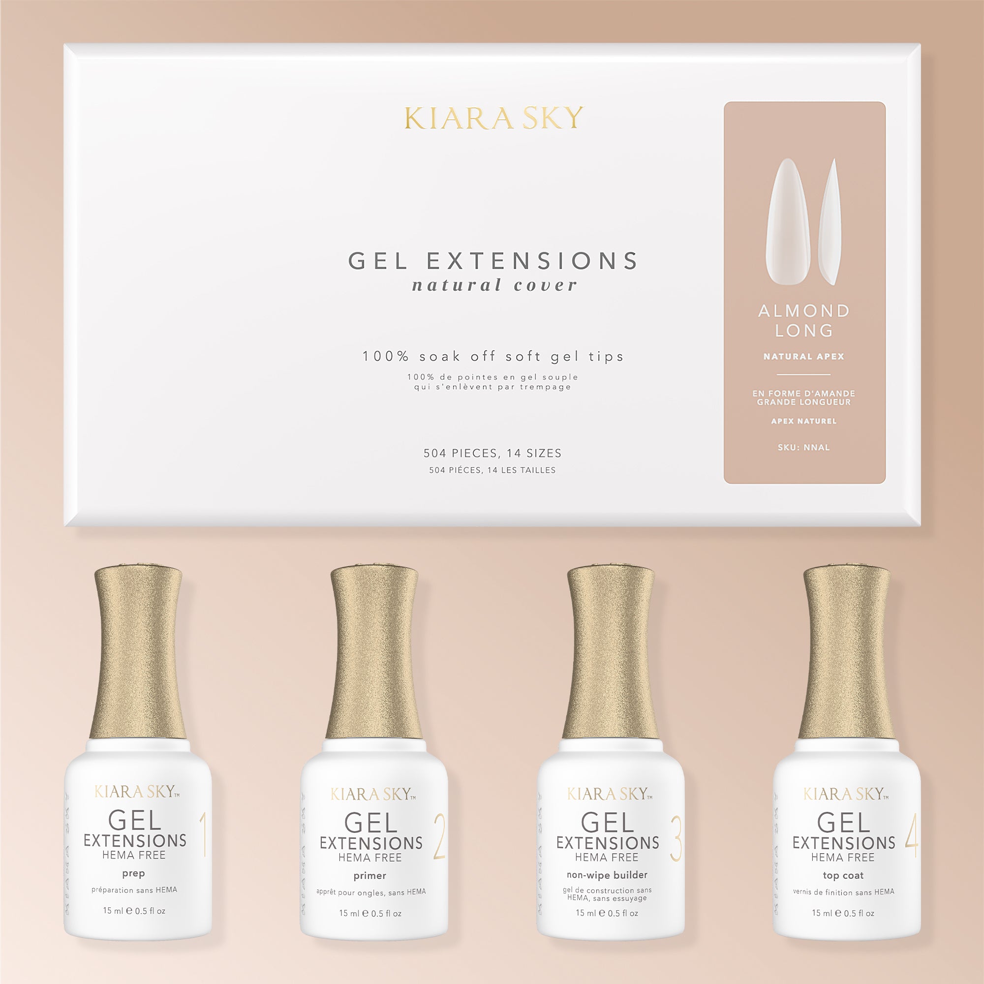 Natural Gel Extensions Custom Bundle Natural Gel Extensions Custom Bundle