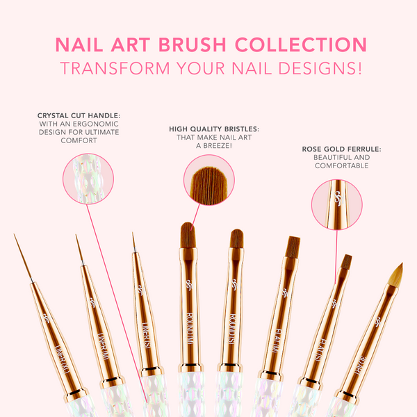 Mitty Nail Brush Salon Series - 9mm nail art brush