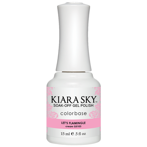 Let's Flamingle | Kiara Sky Nails | All-in-One Gel Polish Let's Flamingle | Kiara Sky Nails | All-in-One Gel Polish