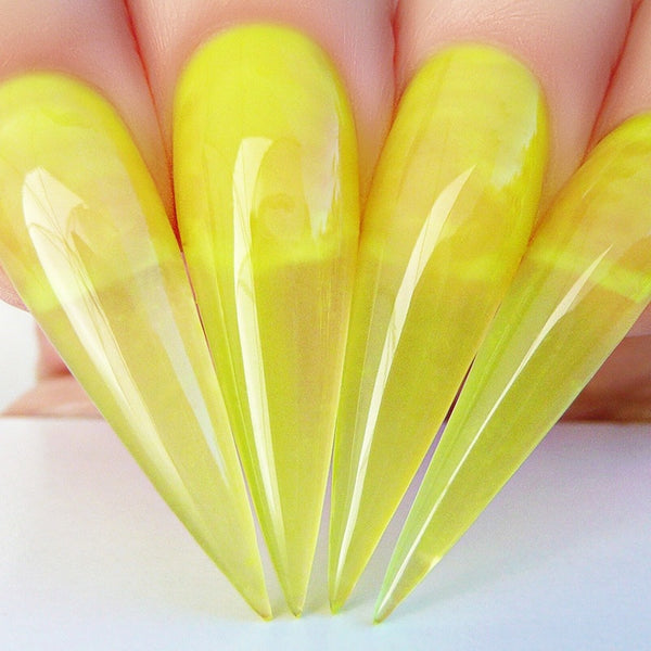 you glow nails