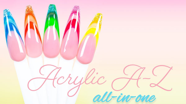 Acrylic A-Z: How to Apply NEW Kiara Sky All-in-One Acrylic