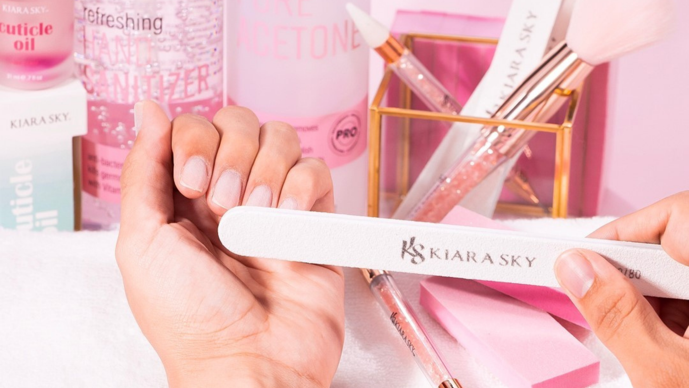 nail supplies needed to remove acrylic nails