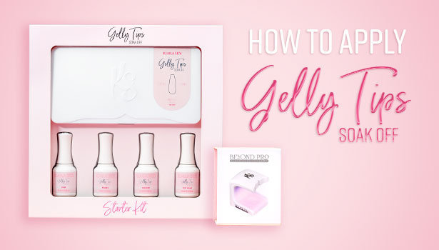 How to Apply NEW Kiara Sky Gelly Tips!