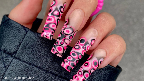 pink nails