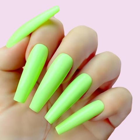 tea-quila neon green nail color