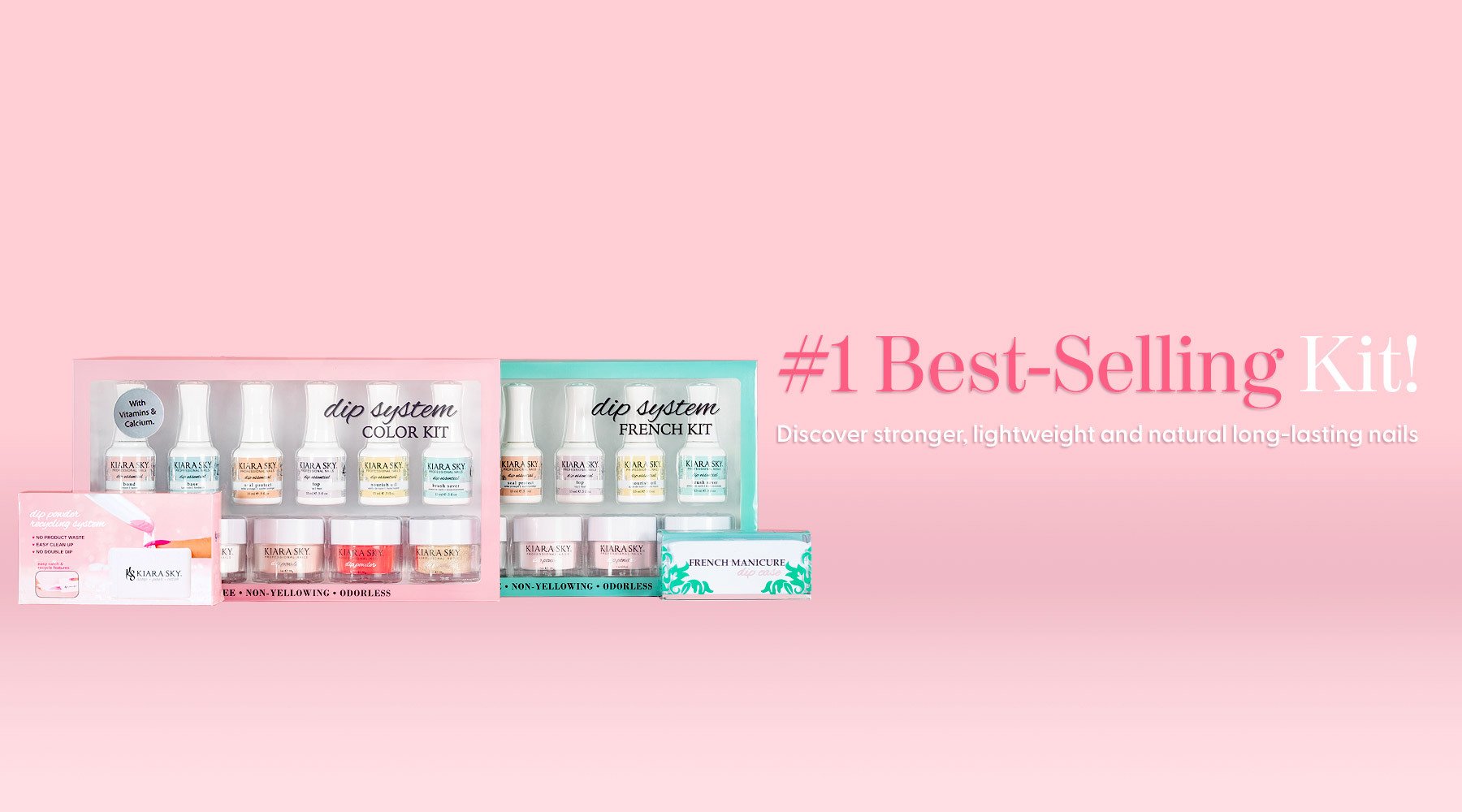Dip Powder Nail Kit For Beginners | Kiara Sky