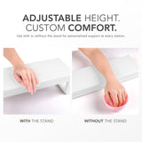 Nail Arm Rest - White