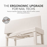Nail Arm Rest - Tan