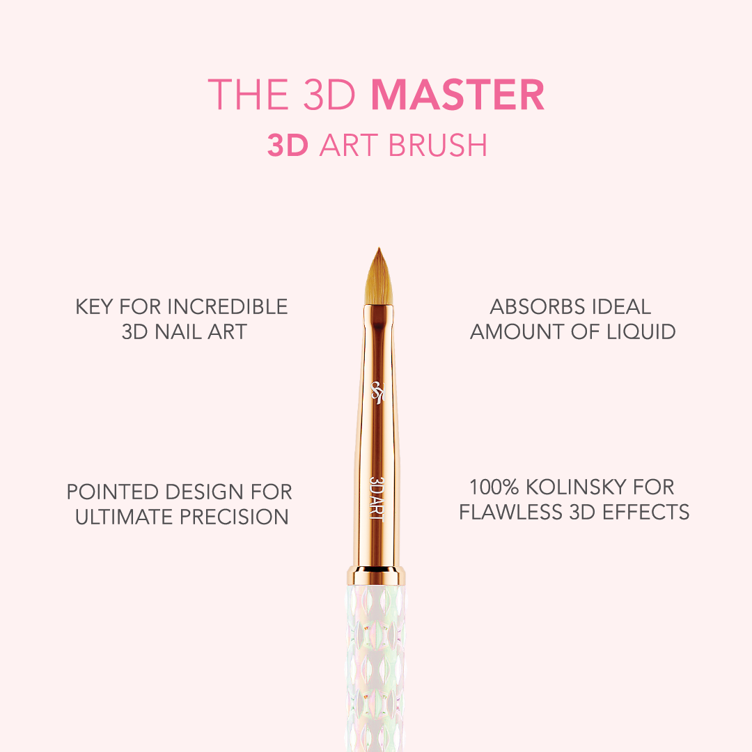 Nail Art Brush - 3D Art