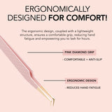 90° Angle Fiber Grip Tweezer