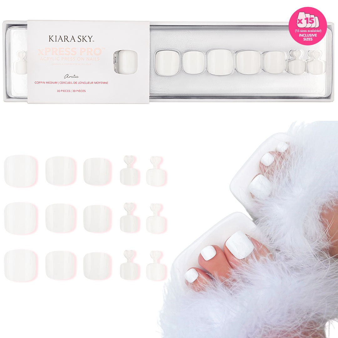 Arctic - Toe Press Ons