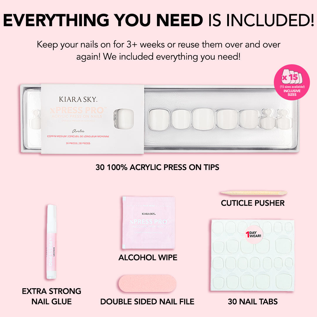 Arctic - Toe Press Ons