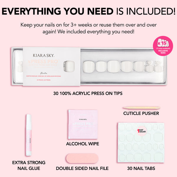 Arctic - Toe Press Ons