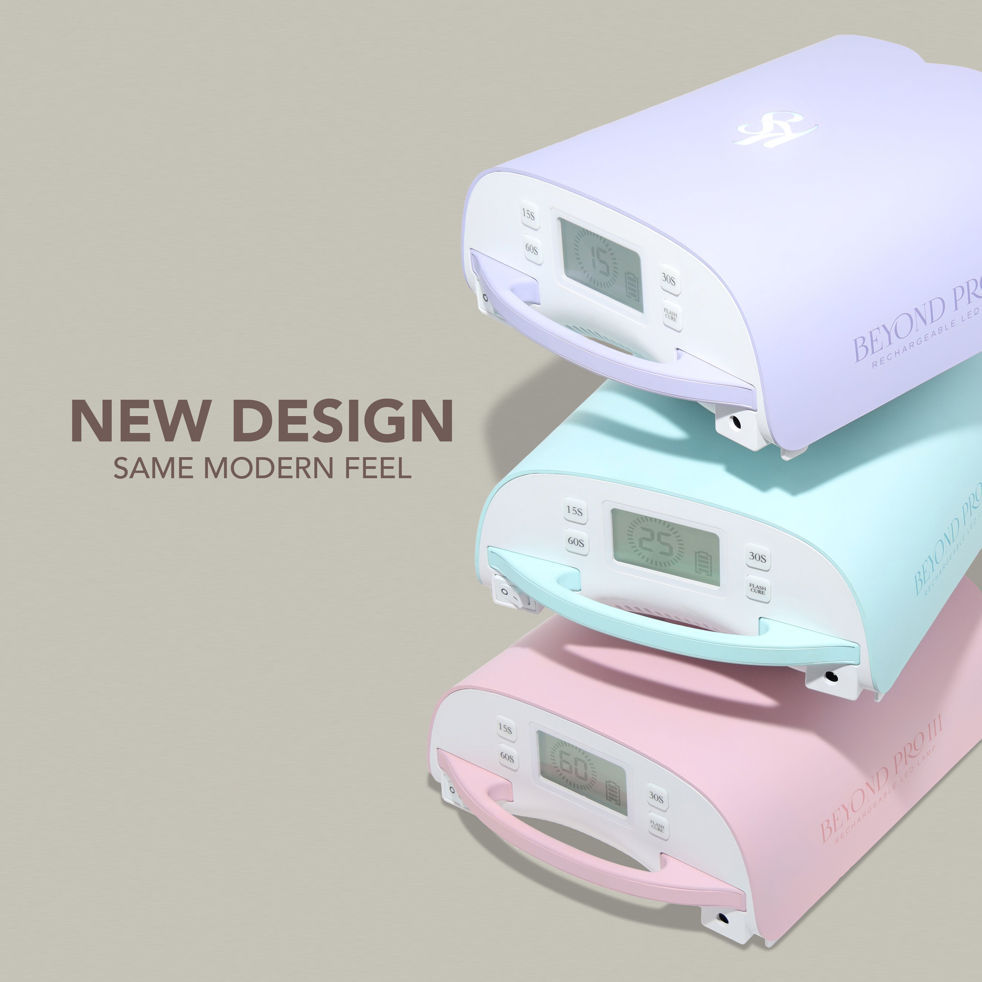 Beyond Pro Rechargeable LED Lamp III - Tan