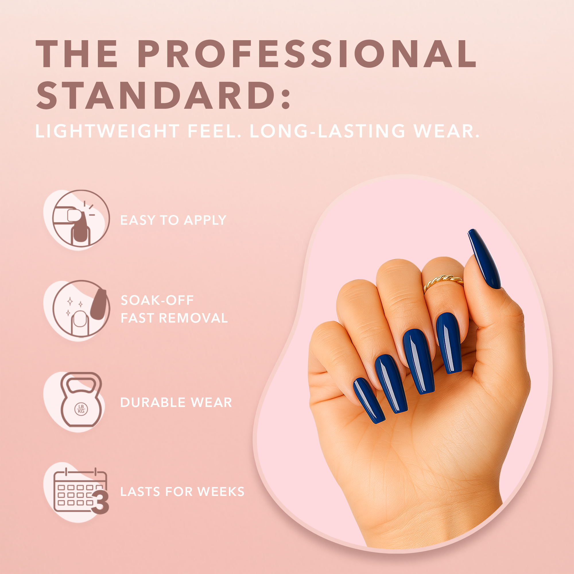 GELLY TIPS STARTER KIT - Coffin Long