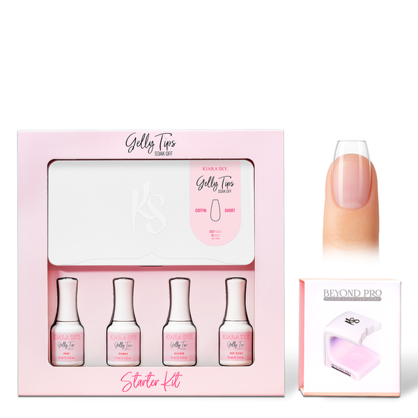 GELLY TIPS STARTER KIT - Coffin Short