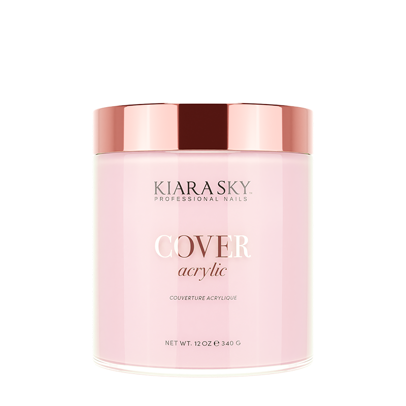 Pink Escape acrylic powder in jar