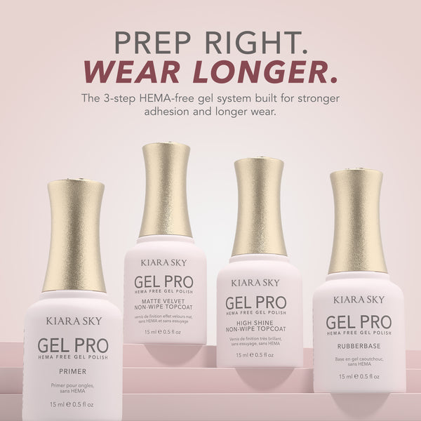 Kiara Sky Gel Pro Essentials set - Prep Right