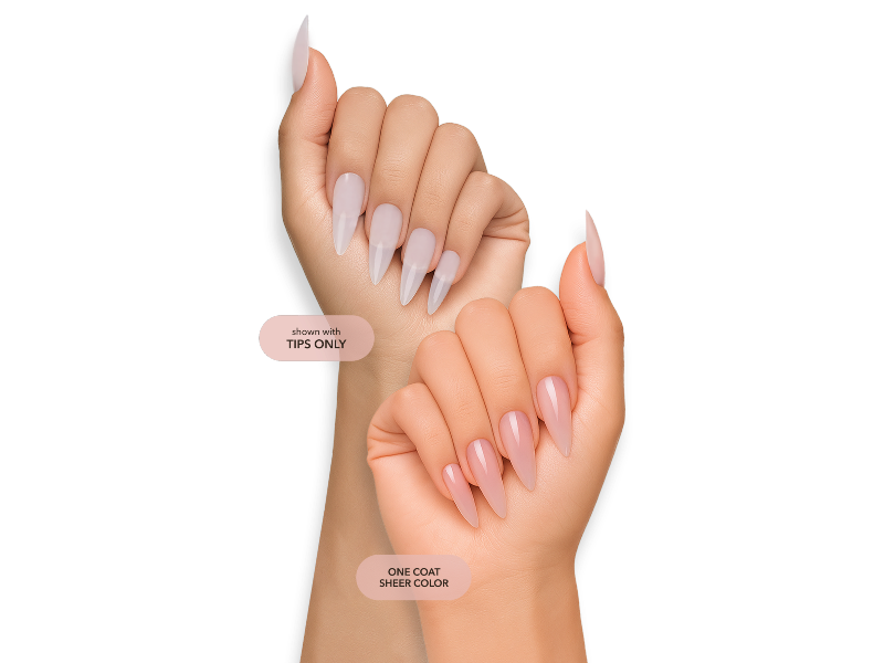 Natural Gel Extensions Natural Cover