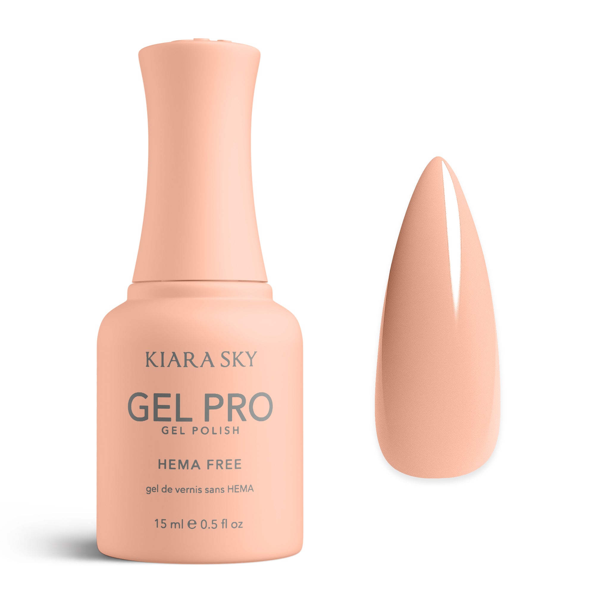Kiara Sky Satin Finish HFG023 Gel Polish bottle