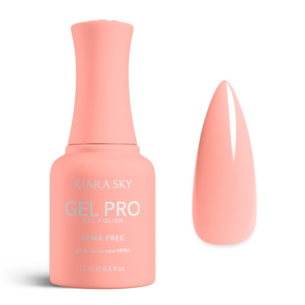 Kiara Sky Peach Souffle HFG028 Gel Polish bottle