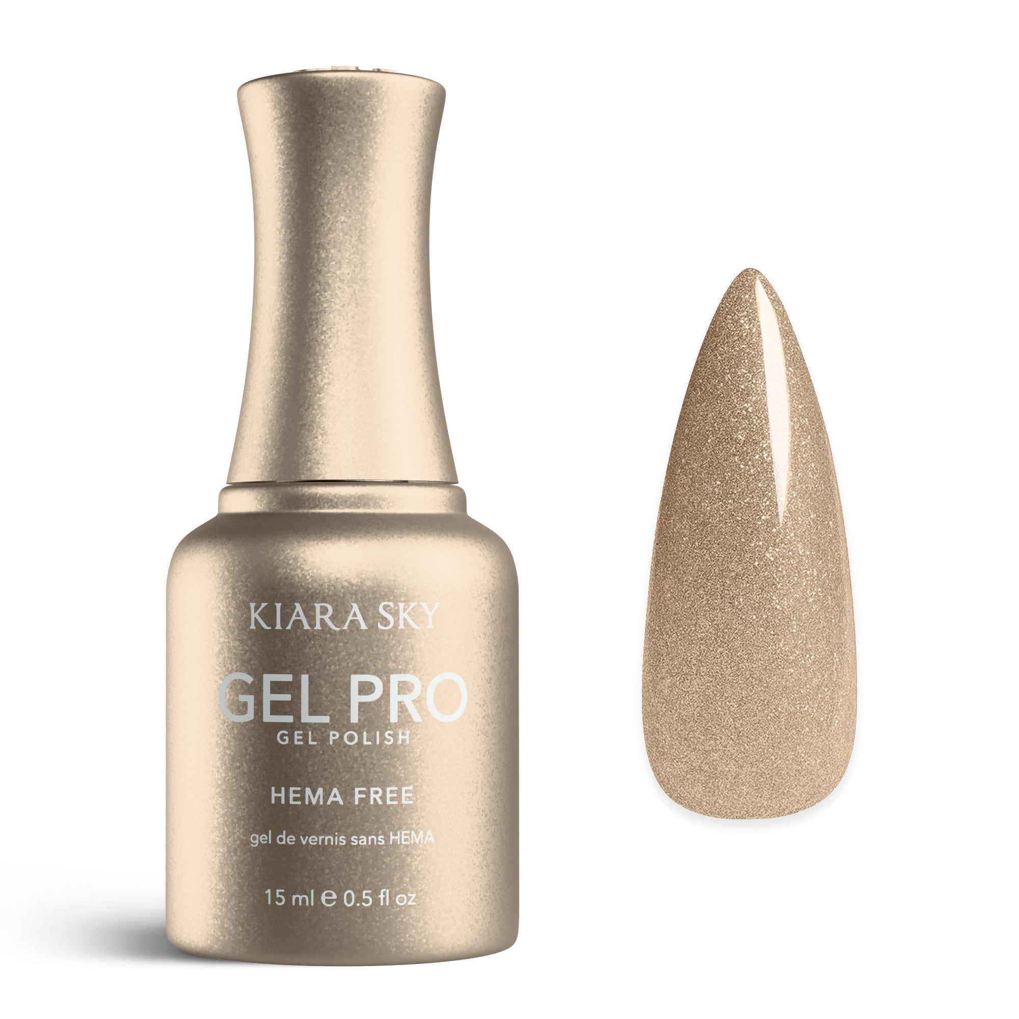 Kiara Sky Gel Pro Gold Statement HFG109 Gel Polish
