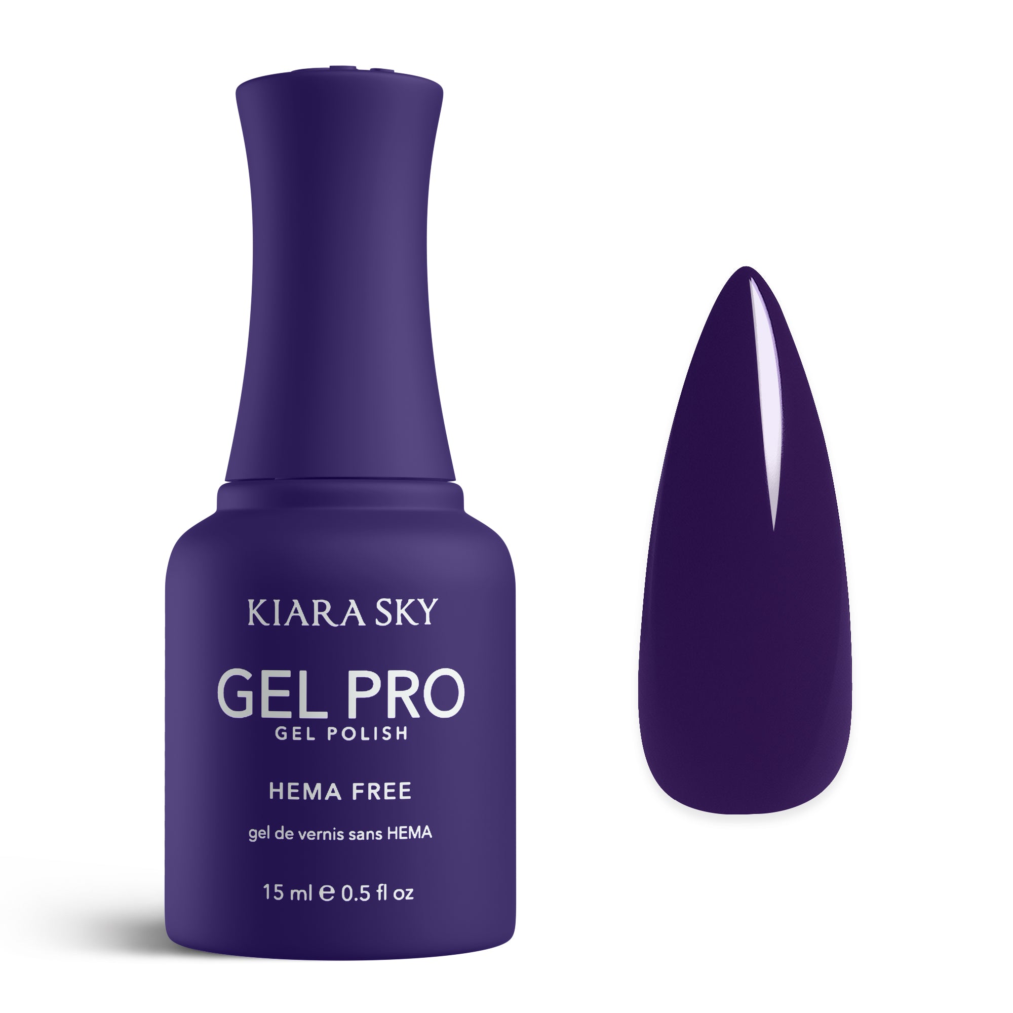 Kiara Sky Gel Pro Grape Gatsby HFG135 Gel Polish