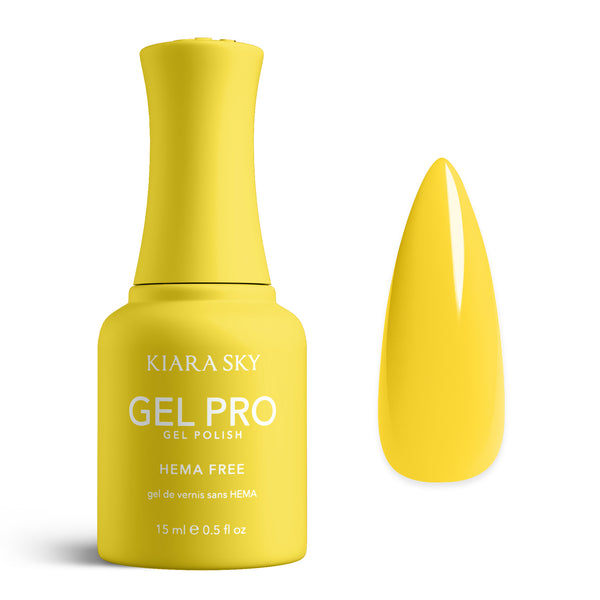Kiara Sky Gel Pro Lemon Sorbet HFG188 Gel Polish