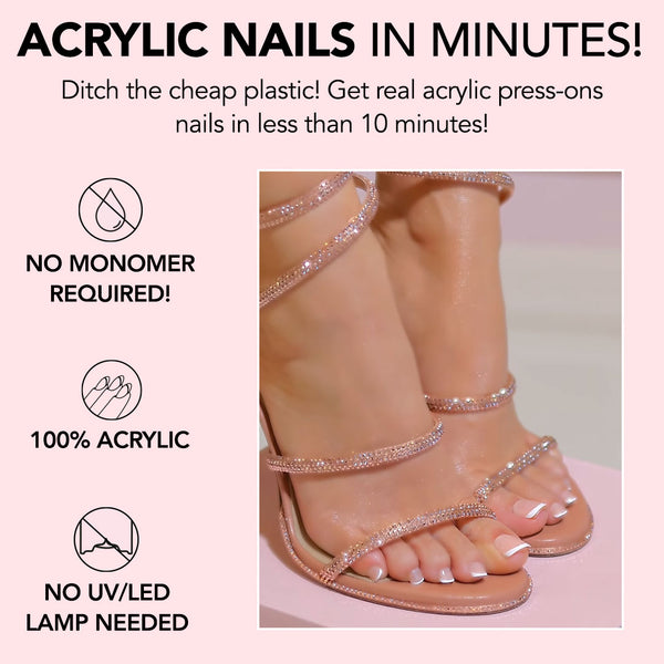 Keep It Classy - Toe Press Ons