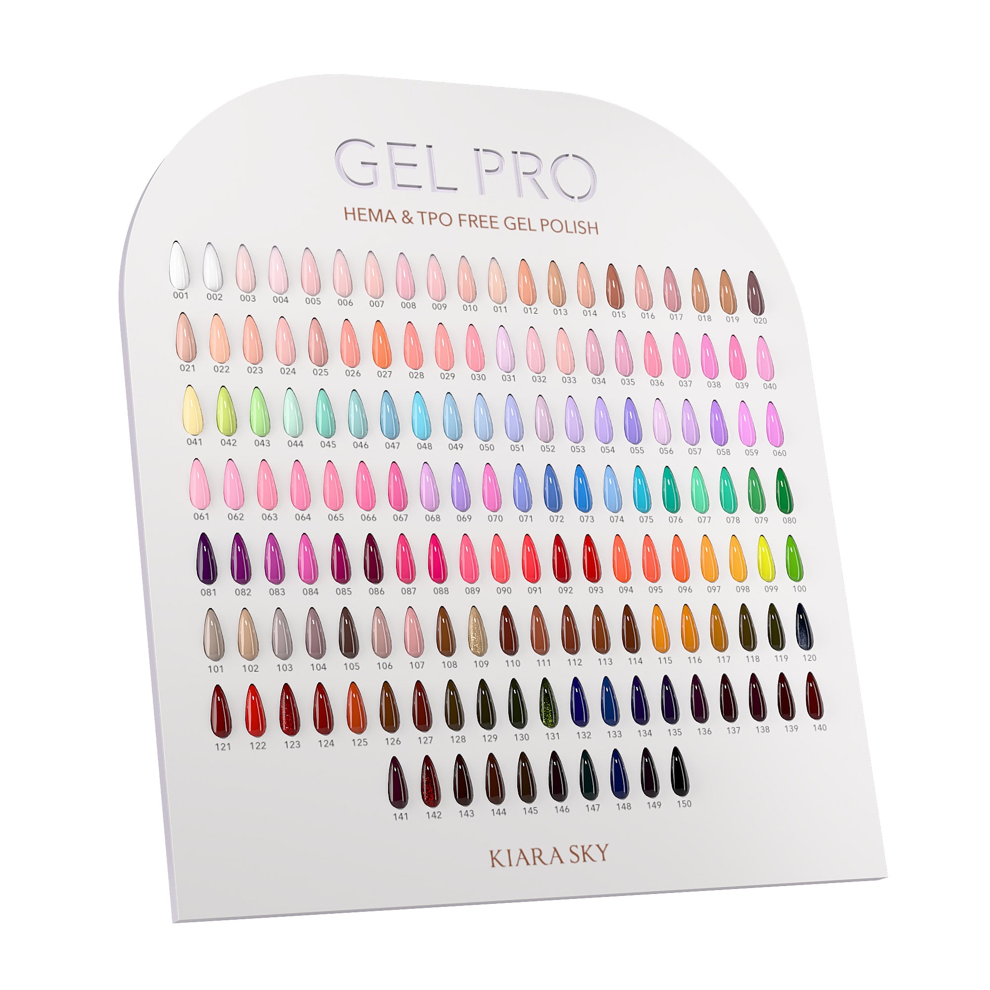 Gel PRO Nail Swatch Display 1