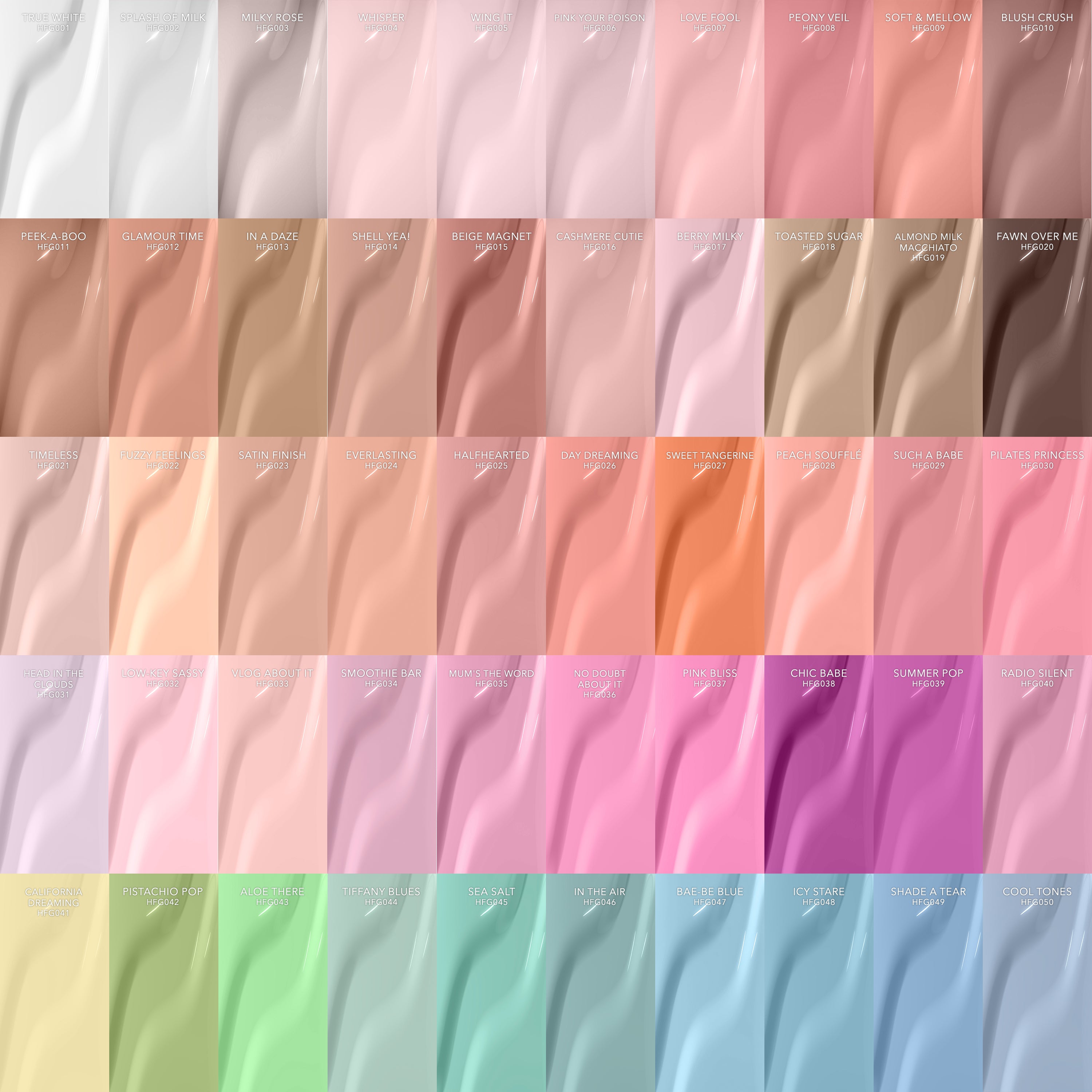 Kiara Sky Gel PRO Volume 1 swatches