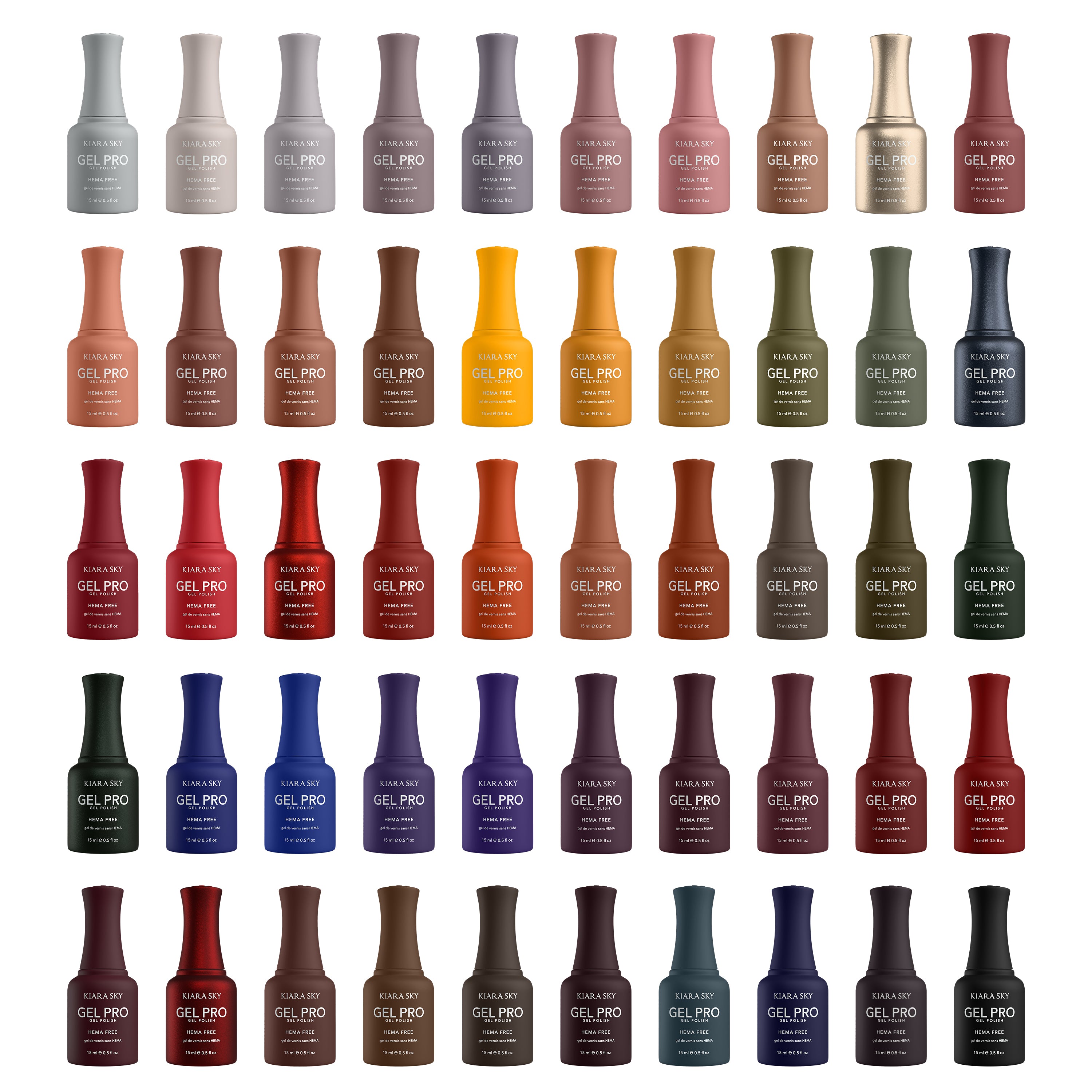Kiara Sky Gel PRO Volume 3 bottles