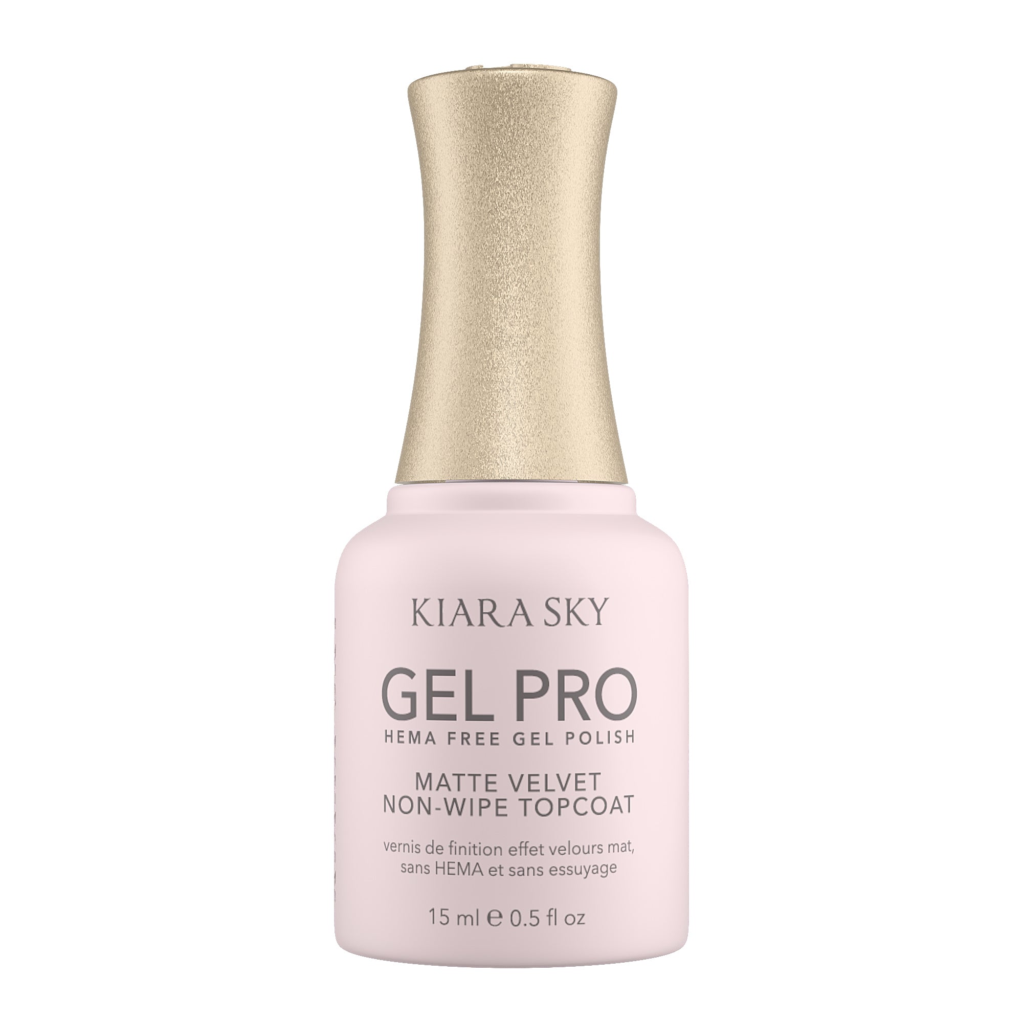 Kiara Sky Gel Pro Matte Non-Wipe Topcoat