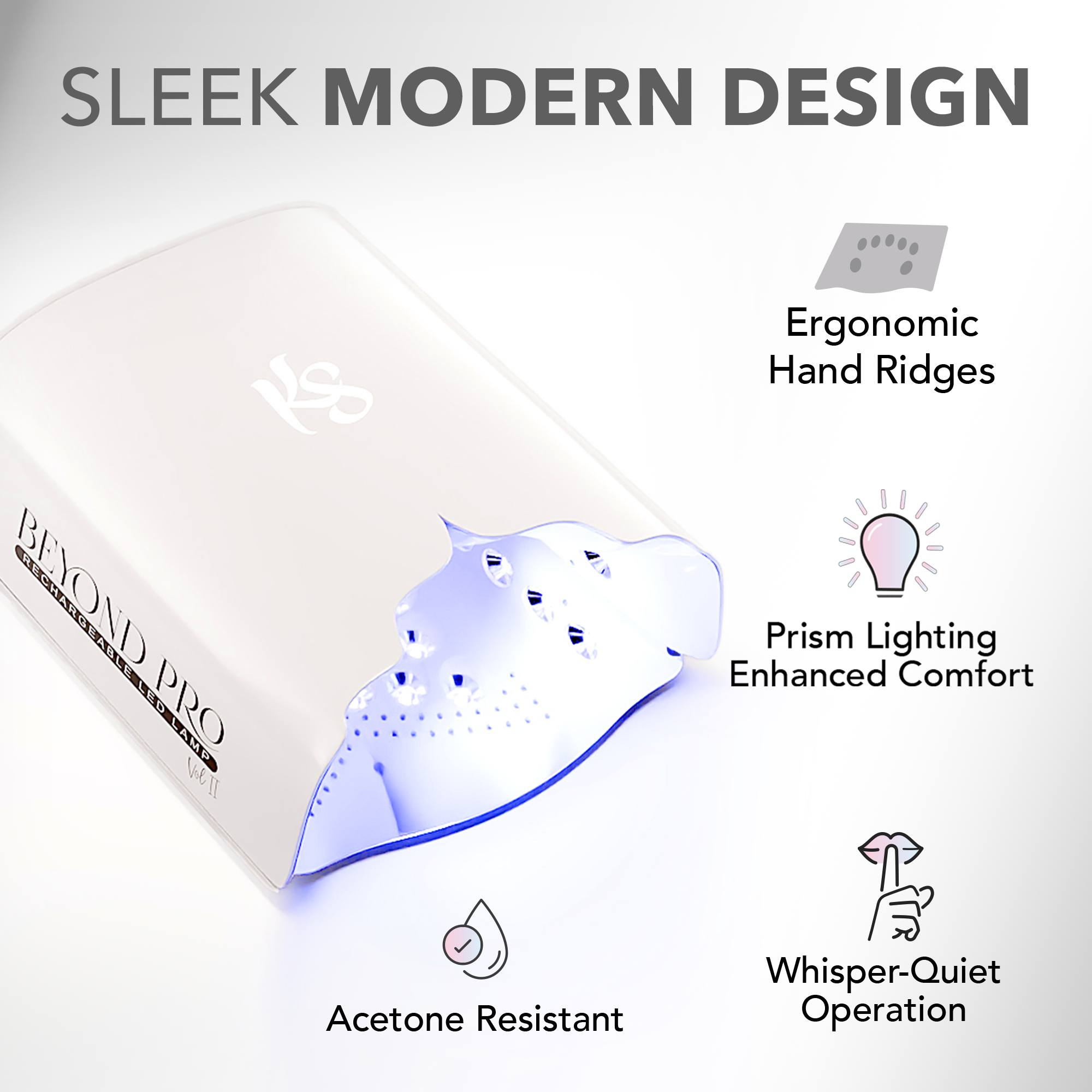 Beyond Pro Rechargeable LED Lamp Vol. II - Blue