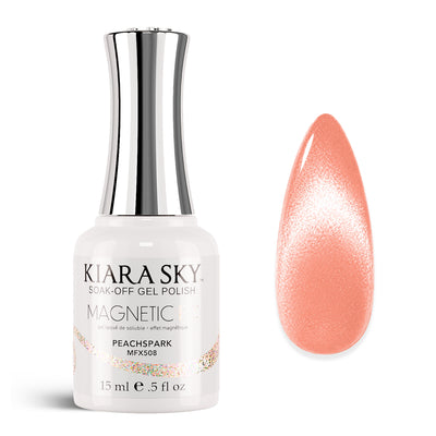 Kiara Sky MagneticFx Peachspark Gel Polish
