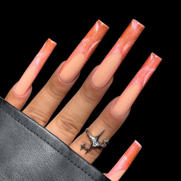 Kiara Sky MagneticFx Peachspark Gel Polish alternative stlye