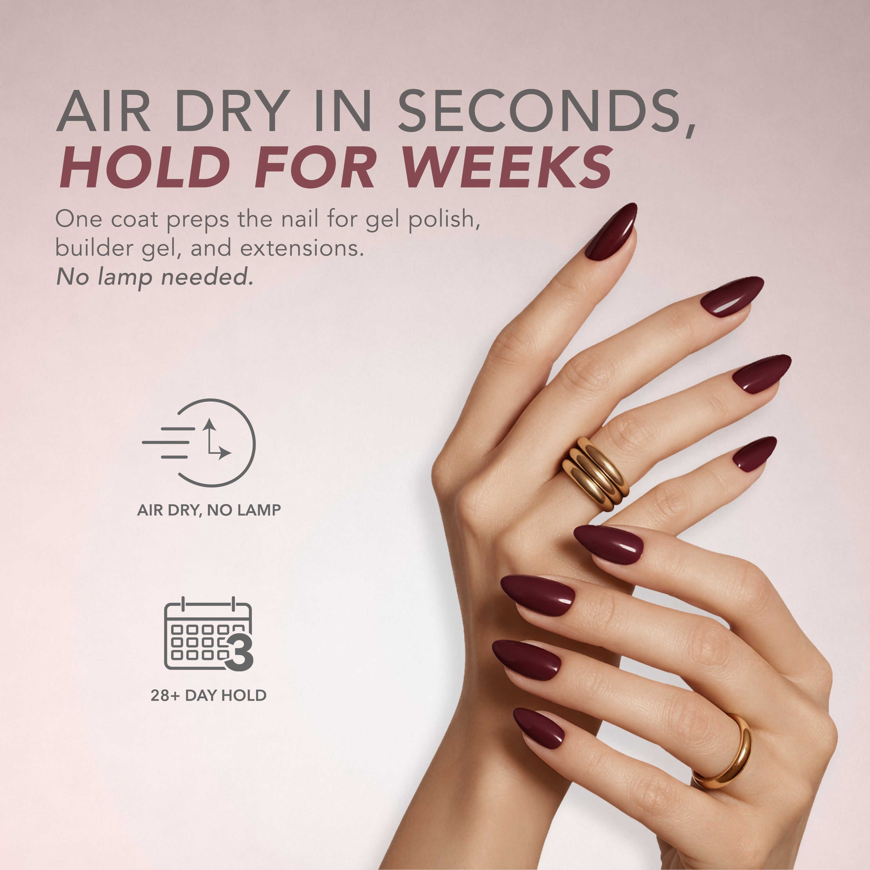 Kiara Sky Gel Pro Primer - Air Dry in seconds, hold for weeks