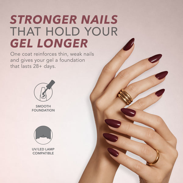 Kiara Sky Gel Pro Rubberbase - Stronger nails that hold your gel longer