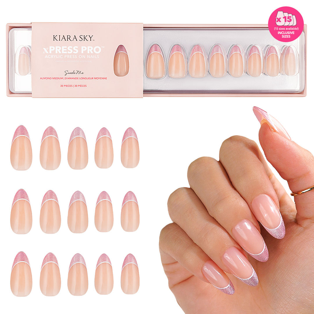 SUEDE ME | xPRESS PRO ACRYLIC PRESS ONS | KIARA SKY | Kiara Sky