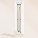 Thin Boot Tweezer Fiber Grip - Tan