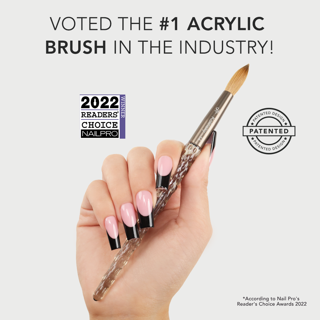 Size 16 Acrylic Nail Brush | Kiara Sky