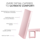 Kiara Sky Professional Nail Arm Rest features