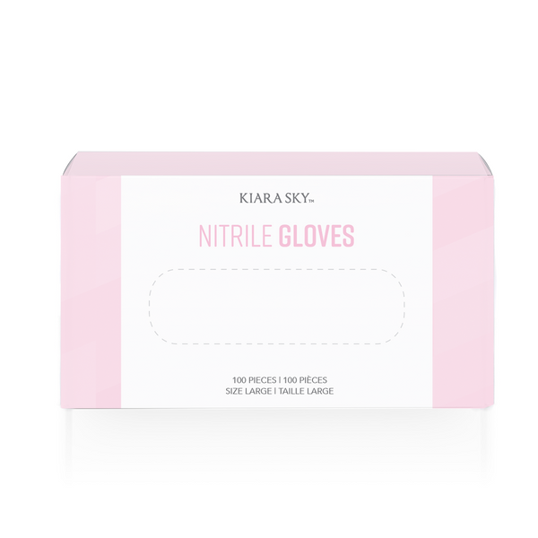 Pink Nitrile Gloves - 100pcs