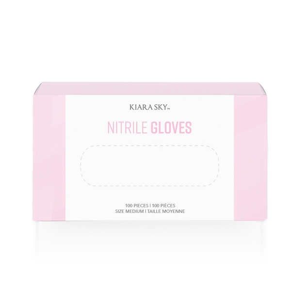 Pink Nitrile Gloves - 100pcs