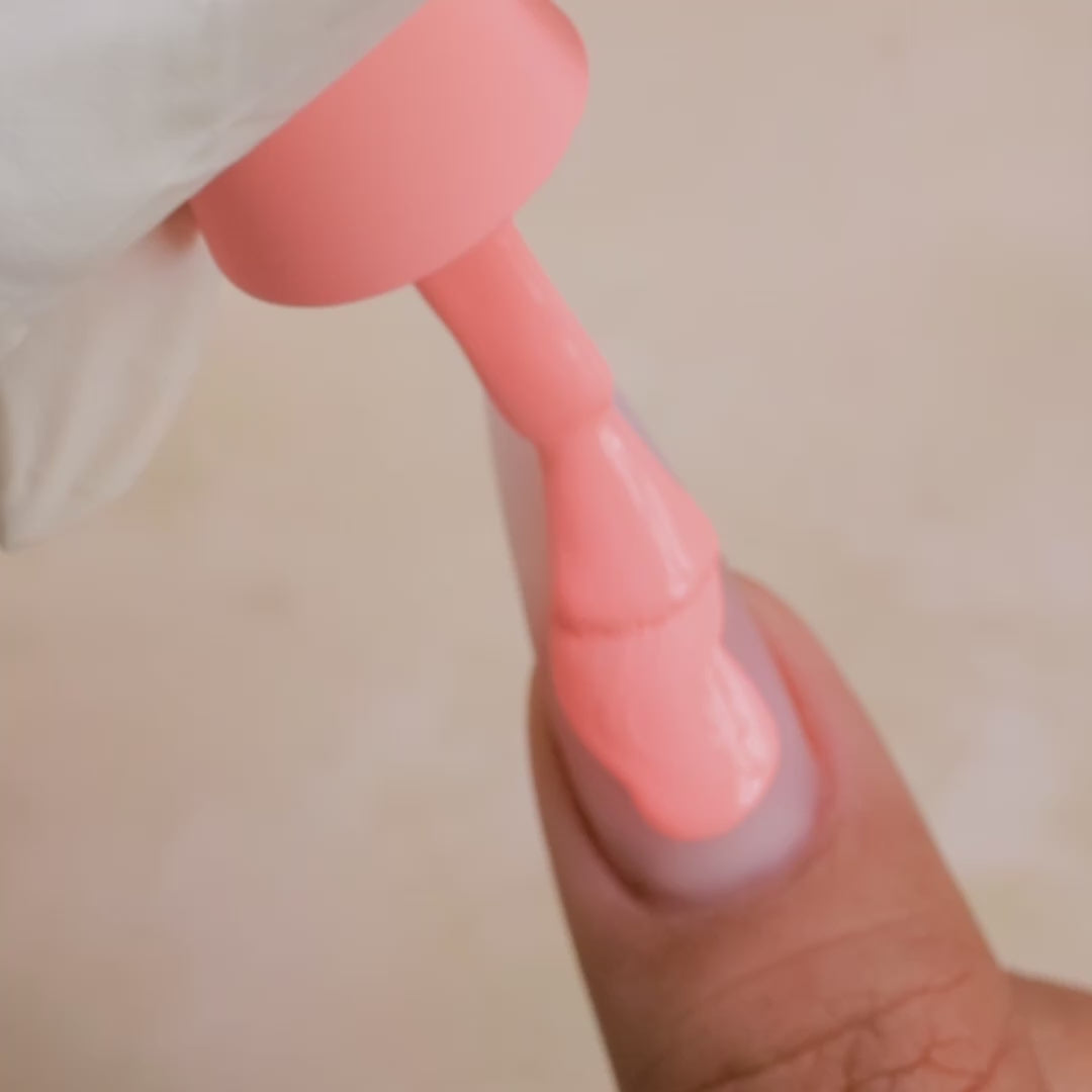 Kiara Sky Gel Pro Peach Soufflé HFG028 Gel Polish swatch