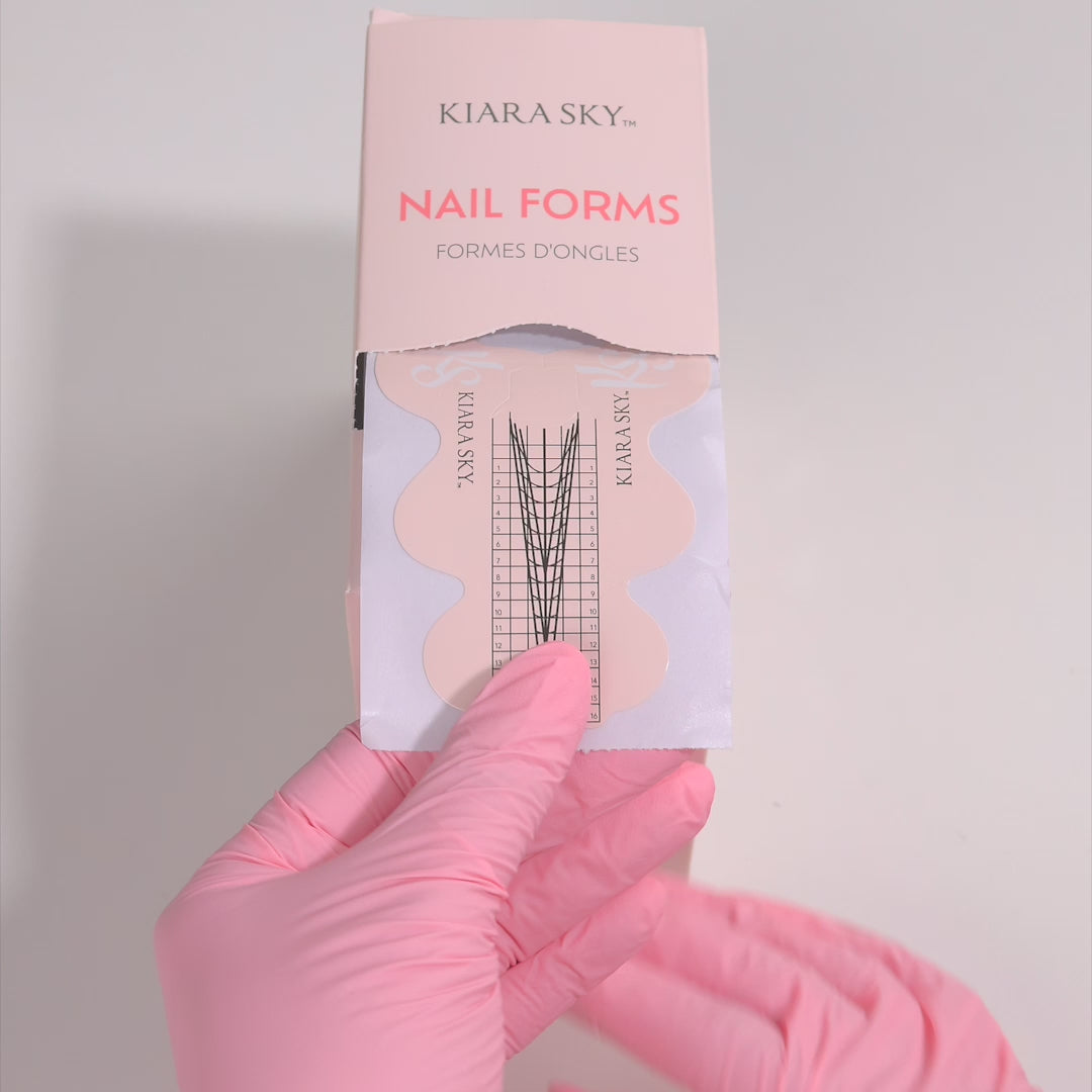 Kiara Sky Nail Forms how to use