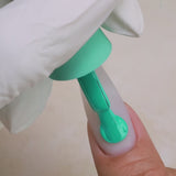 Kiara Sky Gel Pro HFG078 Group Text applied to nail