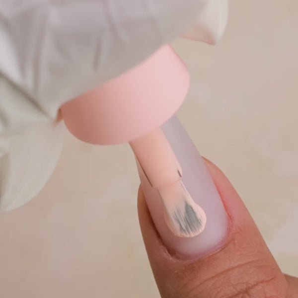 Kiara Sky Fuzzy Feelings HFG022 Gel Polish applied to nail