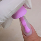 Kiara Sky Gel Pro Will You Berry Me?  HFG059 Gel Polish applied to nail